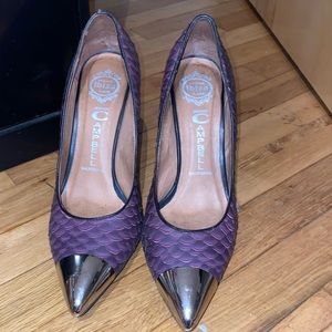 Jeffrey Campbell Purple Bullet 2 High Heel